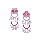 Pink Palace Dangler Earrings