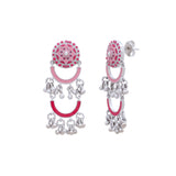 Pink Palace Dangler Earrings